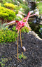 'Flying Flamingo' Kinetic Garden Stake