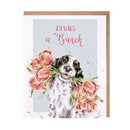 'Thanks a Bunch' Spaniel Thank You Card