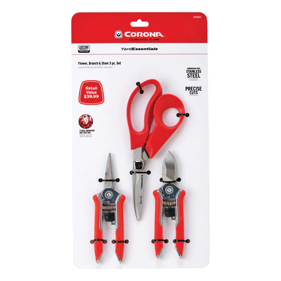 Corona Flower, Branch, & Stem Pruner Set