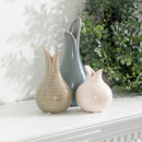 Glazed Bulb Vase