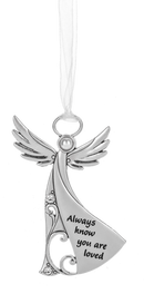 "Always Know You Are Loved" Angels Among Us Ornament