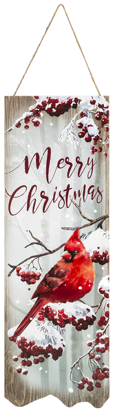 Christmas Cardinal Light Up Plaques