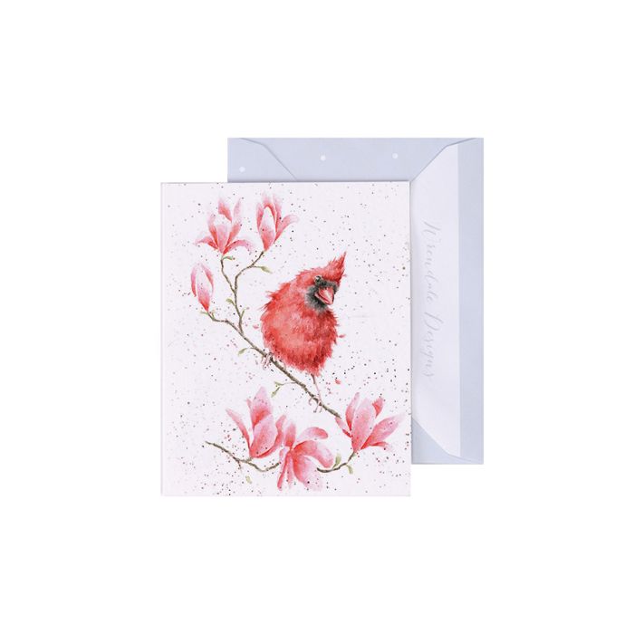 'Blossom' Cardinal Gift Enclosure Card
