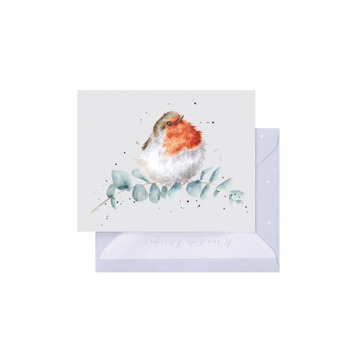 'Eucalyptus' Robin Gift Enclosure Card