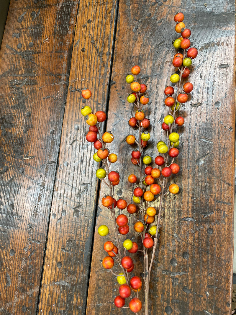 29" Fall Berry Spray