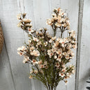 18" Fall Wax Flower Bush