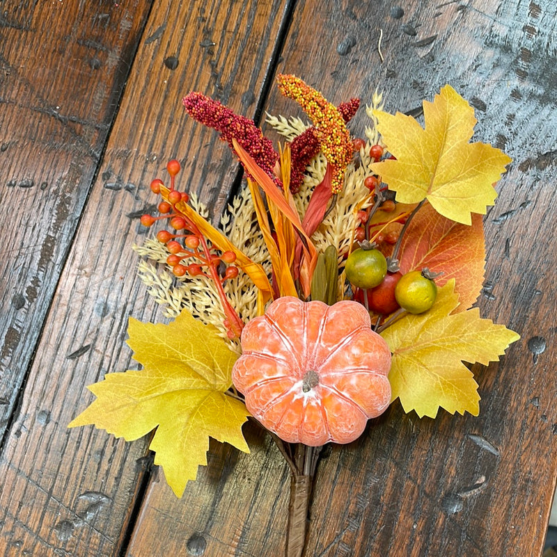 14" Autumn Harvest Pick