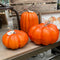 6-9" Orange Foam Pumpkin Decor