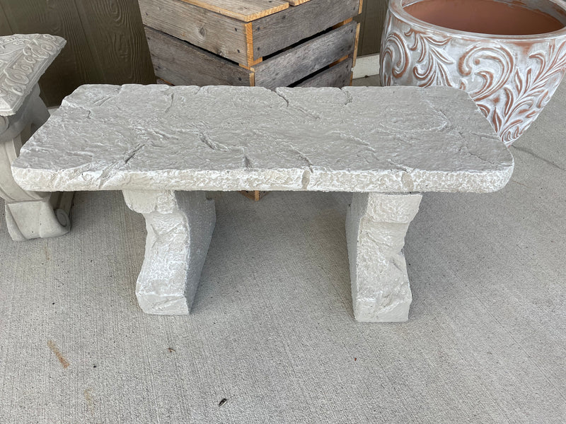 Cast Stone Bench