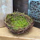 3.75" Moss and Twig Nest