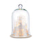 Lit Cloche with Winter Deer Scene