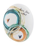 Watercolor Sentiment Stones