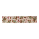 72" Berries And Pine Woven Runner