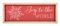 Snowflake Holiday Messages Wall Decor