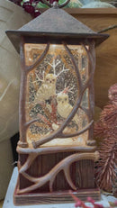 11.25" LED Owl Lantern