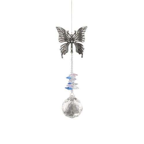 'The Butterfly' Eternity Crystal Wishing Thread