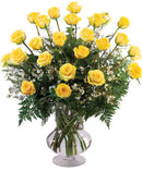 'Hello Friend Yellow Rose' Floral Arrangement