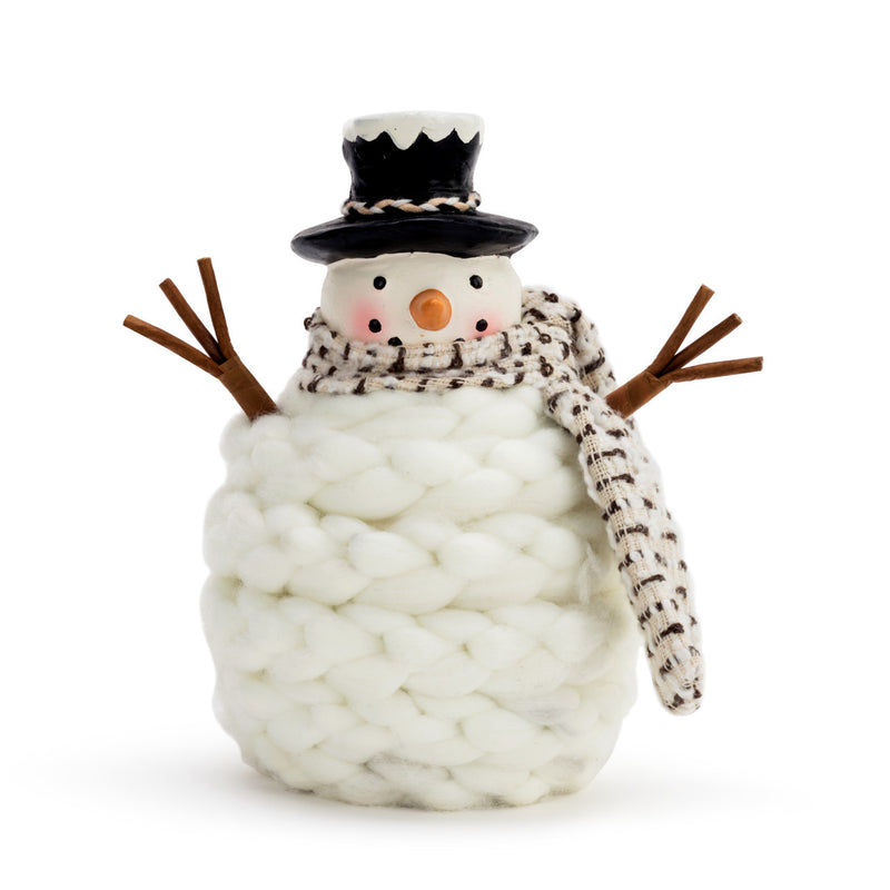 Knit Small Snowman Figure