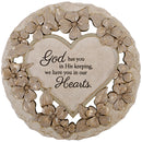 "In Our Hearts" Garden Stone