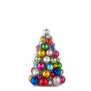 10" Multi-Color Ball Ornament Tree