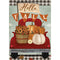 "Hello Fall" Garden DuraSoft™ Flag