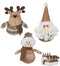 Plush Rustic Christmas Ornament