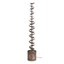 62” Leaf Metal Fountain