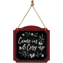 "Come In Cozy Up" Metal Wall Décor