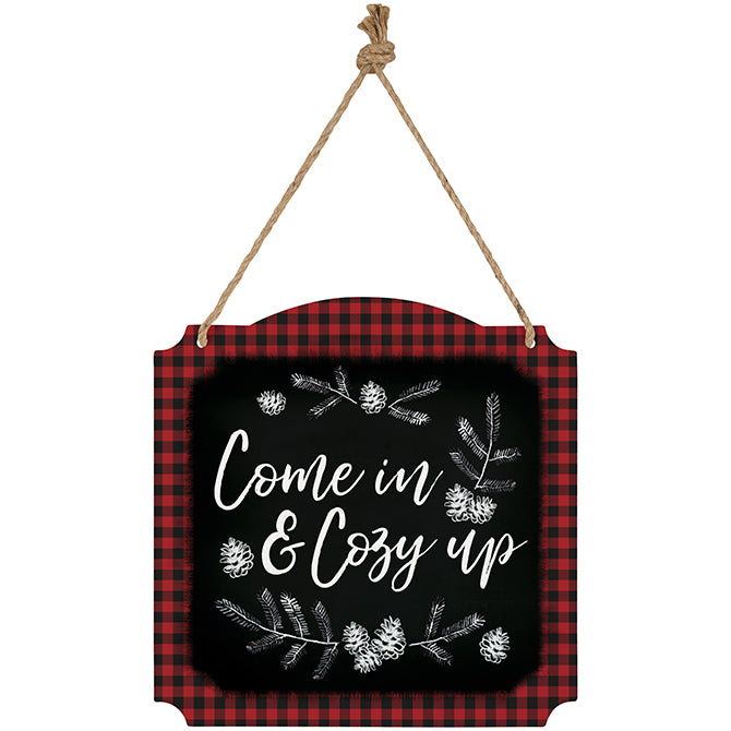 "Come In Cozy Up" Metal Wall Décor
