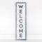 "Welcome" Double Sided Wall Sign