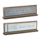 Serve The Lord and Trust Wooden Sign