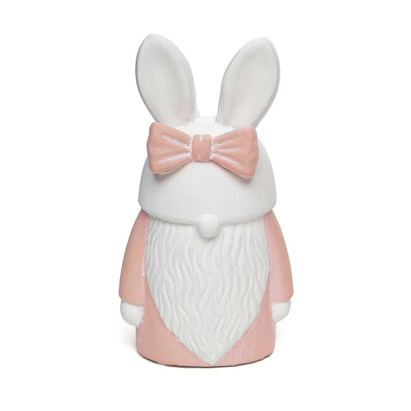 Bunny Gnome with Pink Bow