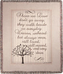 "Those We Love" Tapestry Throw