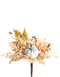 11" Pumpkin-Field Grass Fall Bush
