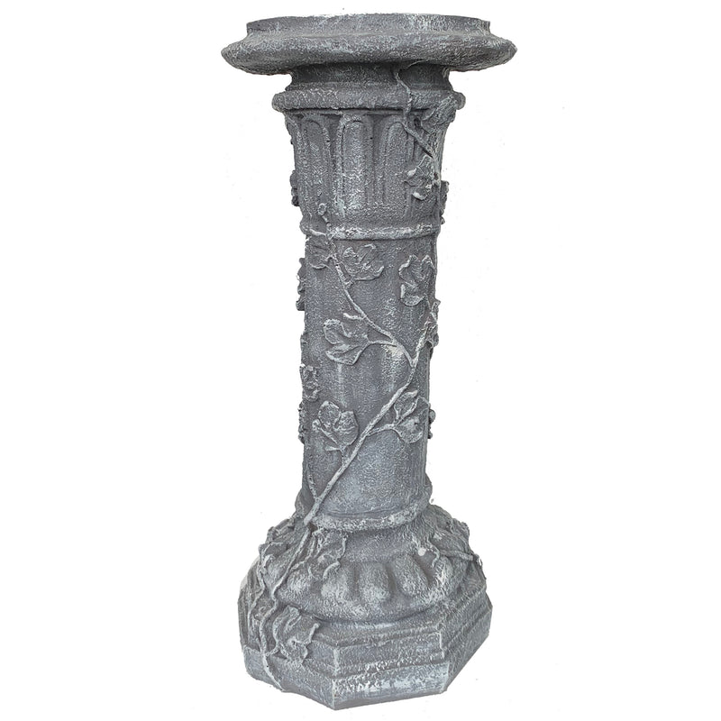 18″ Gray Vine Globe Holder