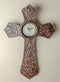 "Beautiful in its Time" Cross Wall Clock