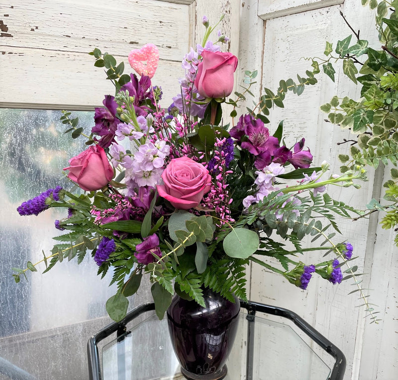 'Purple Passion' Flower Bouquet