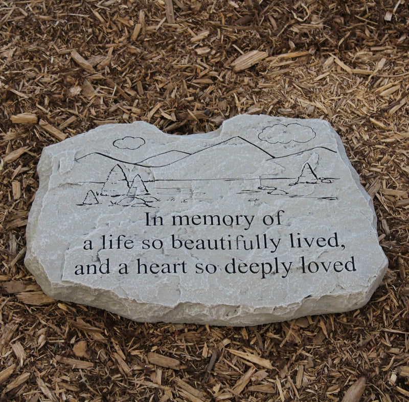 "Beautiful Life" Stone Plaque