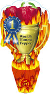 Pepper (Hot) - Chef Jeff 'Caribbean World's Hottest' Hot Pepper
