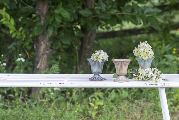 Metallic Mini Urn Planter