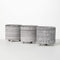 Gray Geometric Print Pot