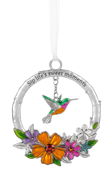 "Sweet Moments" Spring Wreath Ornament
