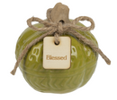 Ceramic Pumpkin Figurines with Sayings