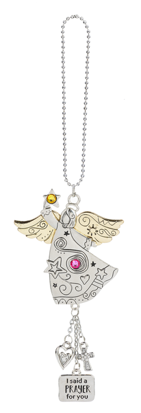 "Angel" Glimmers Car Charms