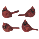 4" Cardinal Figurines