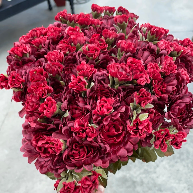 16" Garden Mum Silk Bush
