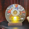 Illuminated Fall Sentiment Glass Plaque