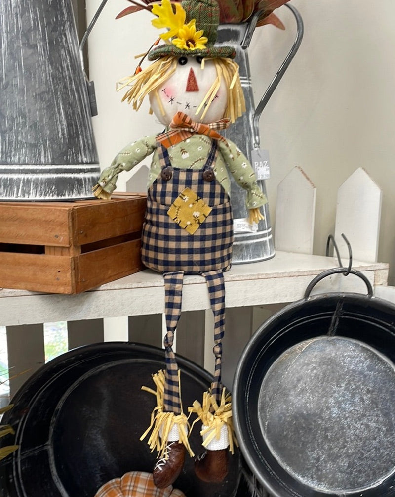 Stuffed Scarecrow Shelfsitters