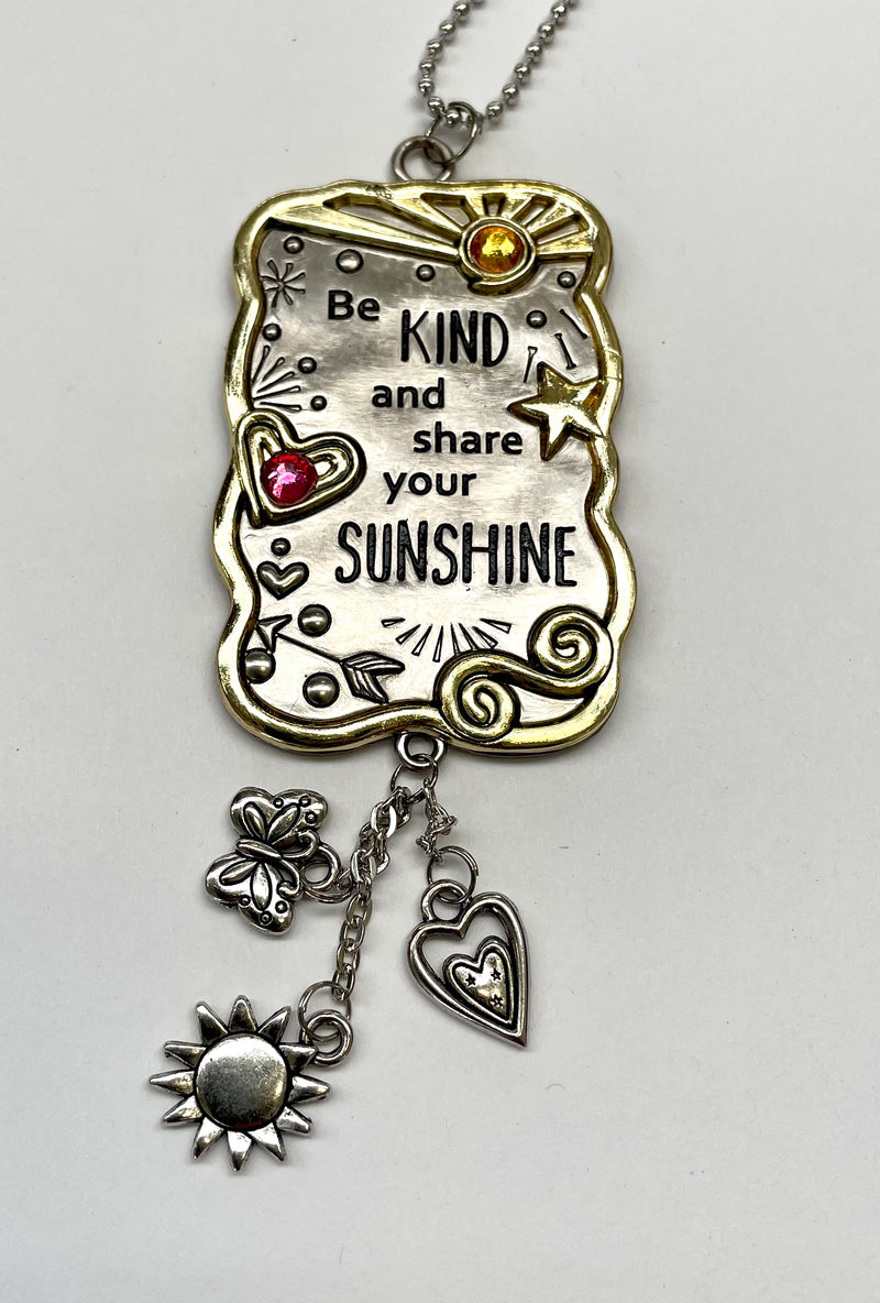 "Be Kind" Glimmers Car Charms
