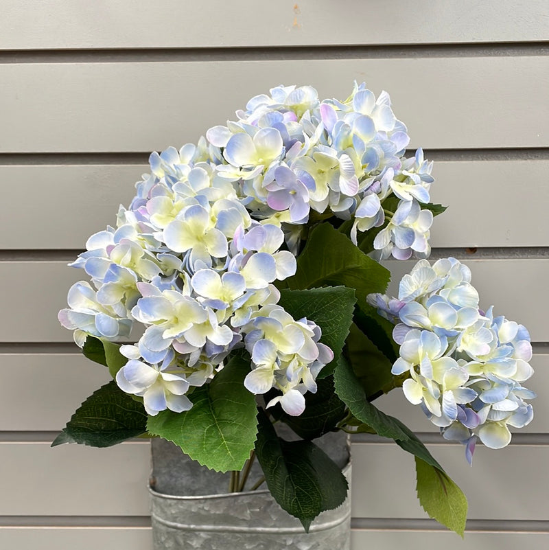 18" Hydrangea Faux Bush